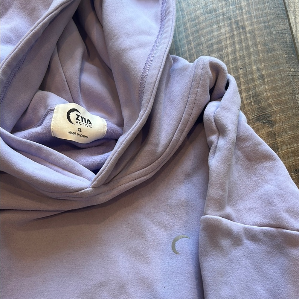 ZYIA Lavender Pullover Hoodie